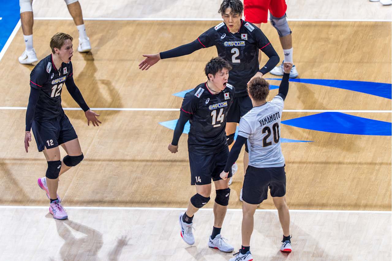 而在, 日本男排让, 冠概率为 而在, 日本男排让, 冠概率为